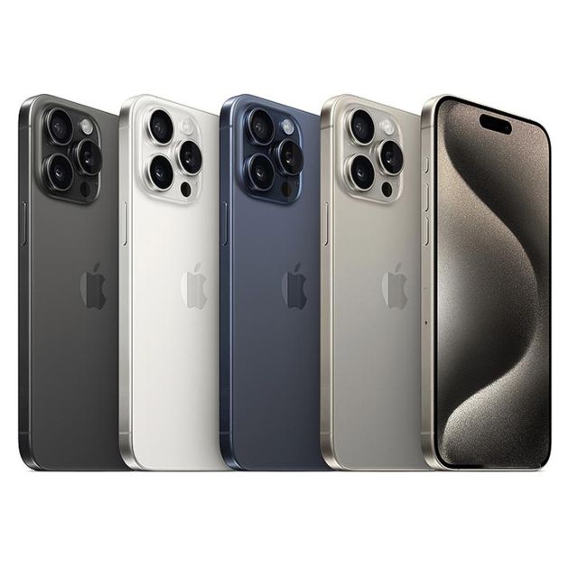 iPhone 15 Pro Max - 256 Go/8Go - 6,7" - Apple A17 Pro - Nano SIM physique et e-sim - 48 MP+12MP+12MP/12MP - 4422mAh - Version internationale - Garantie 12 mois