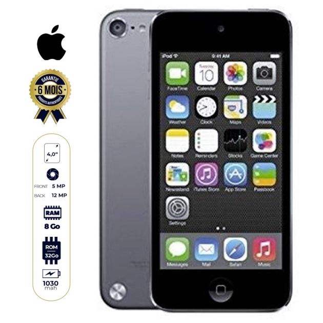Apple ipod touch 5th génération - 32Go - 6 mois - Gris