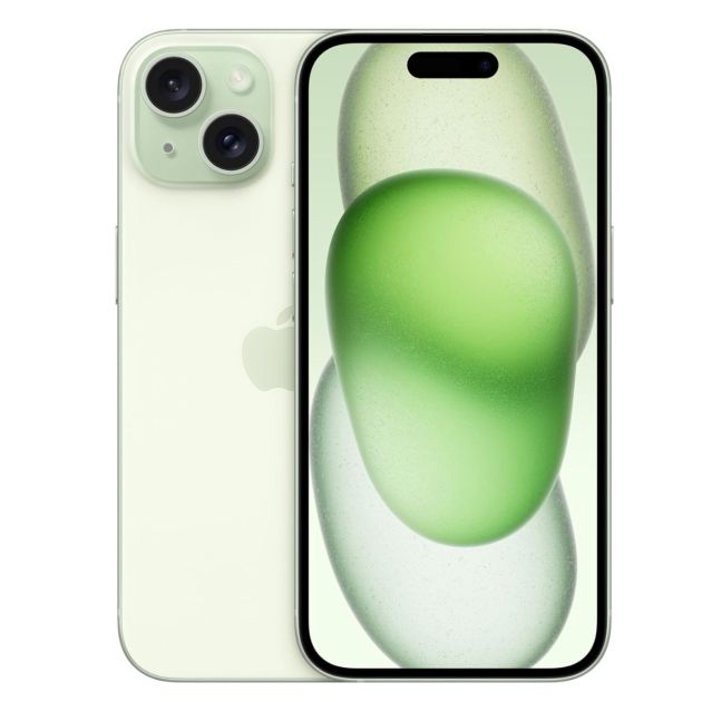 iPhone 15 - 256 Go/6Go RAM - 6,1" - Apple A16 Bionic  - Nano SIM physique et e-sim - 48 MP+12MP/12MP - 3349mAh - Garantie 12 mois