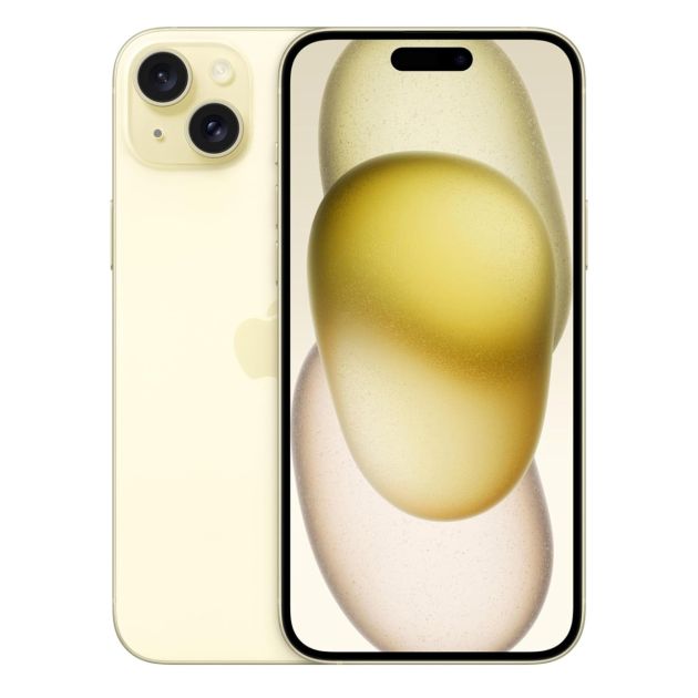 iPhone 15 Plus - 256 Go/6Go RAM - 6,7" - Apple A16 Bionic - Nano SIM physique et e-sim - 48 MP+12MP/12MP - 4383 mAh - Garantie 12 mois