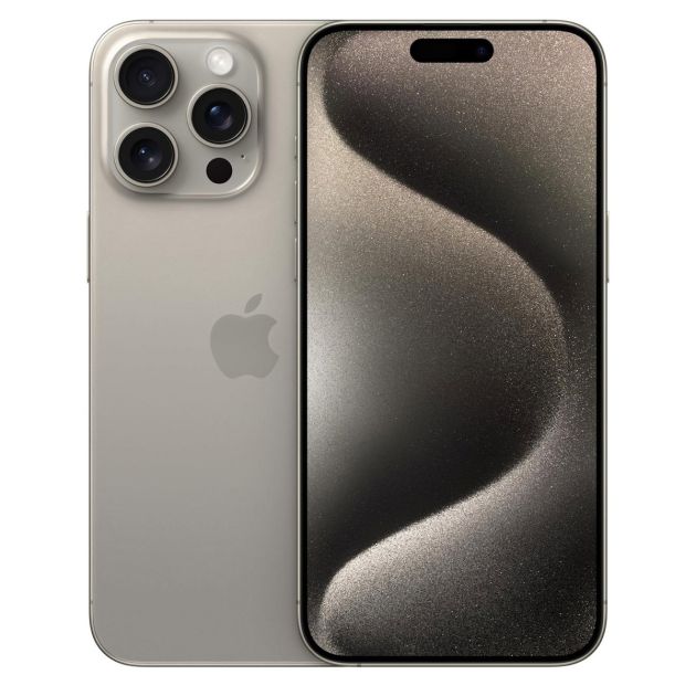 iPhone 15 Pro Max - 1To/8Go RAM - 6,7" - Apple A17 Pro - 2 Nano SIM physique - 48 MP+12MP+12MP/12MP - 4422mAh - Garantie 12 mois