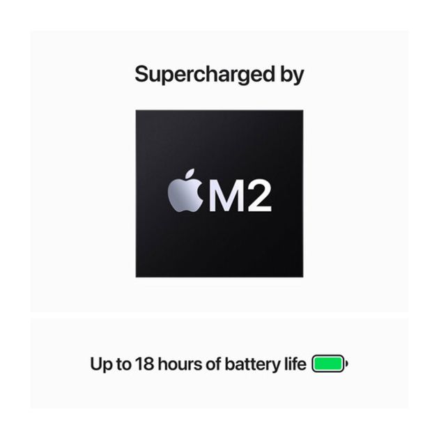 Apple MacBook Air 2023 - 256 Go SSD NVMe / 8Go RAM - écran Liquid Retina 15.3" - Apple M2 - Wi-Fi 6 + Bluetooth 5.3 - Autonomie 18h -  macOS - Garantie 12 Mois  Qwerty ( Livré sous 3 semaines )