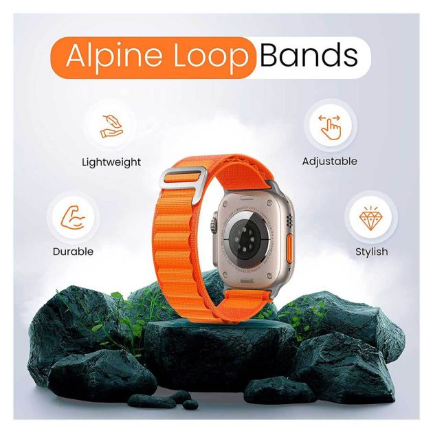 Bracelet de rechange silicone pour Apple Watch - 45mm-49mm