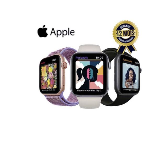 Apple watch SE - 44mm - GPS - 5 ATM - Support Family setup - 12 mois