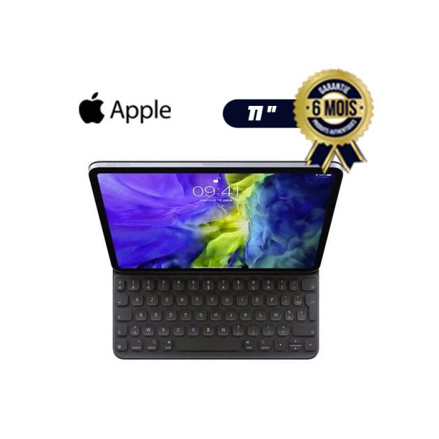 Smart Keyboard Folio pour iPad Pro 11'' (2ème génération) et iPad Air (4ème génération) - Français - 6 mois de garantie