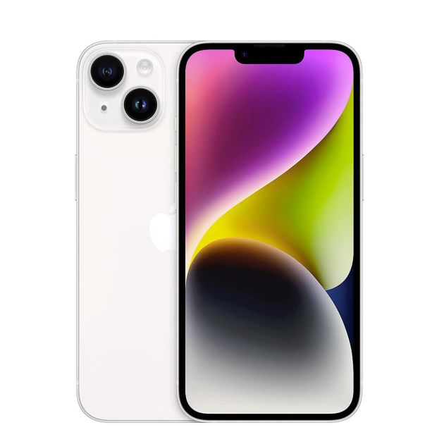 IPHONE 14 6.1" - 512 Go/4Go - 12MP/12MP - 2 nano sim physique - A15 Bionic chip - 4325mAh - 12 mois