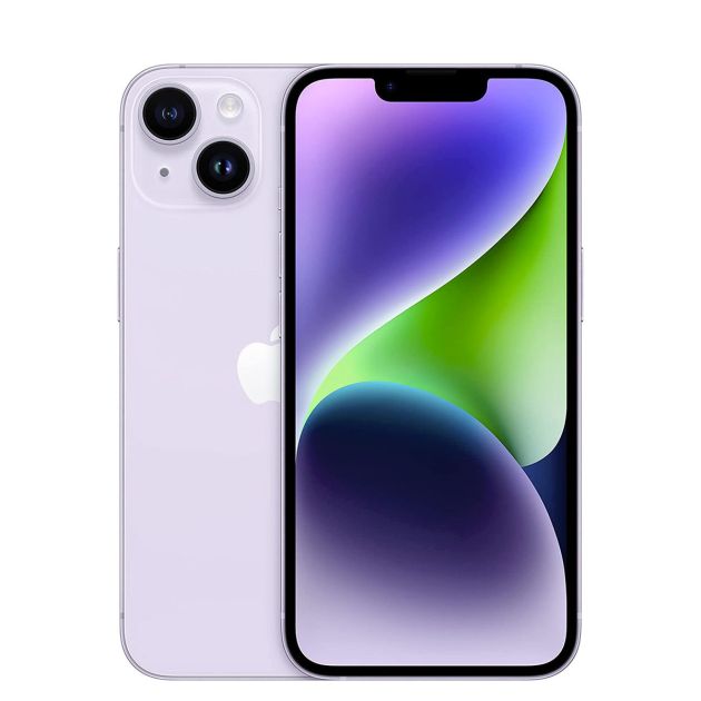 IPHONE 14 - 6,1" - 128 Go/4Go RAM - 2 sims physiques - Puce A15 Bionic - 4325mAh - 12 mois