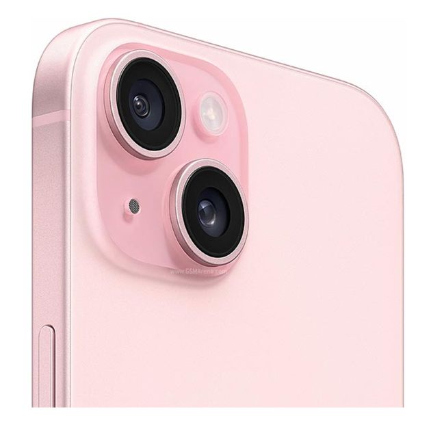 iPhone 15 - 128 Go/6Go RAM - 6,1" - Apple A16 Bionic  - Nano SIM physique et e-sim - 48 MP+12MP/12MP - 3349mAh - Garantie 12 mois 