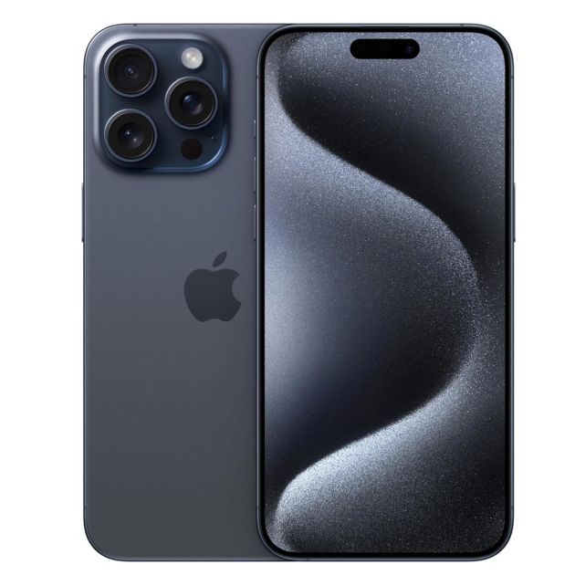 iPhone 15 Pro Max - 512 Go/8Go - 6,7" - Apple A17 Pro - Nano SIM physique et e-sim - 48 MP+12MP+12MP/12MP - 4422mAh - Version internationale - Garantie 12 mois 