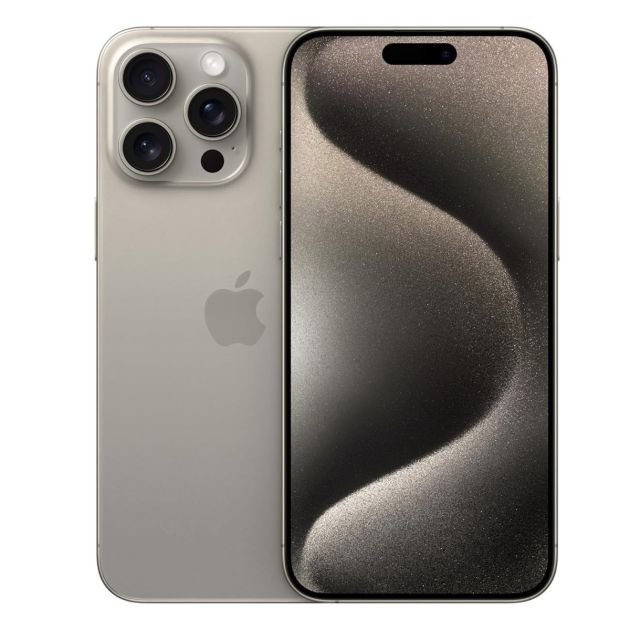 iPhone 15 Pro Max - 512 Go/8Go - 6,7" - Apple A17 Pro - Nano SIM physique et e-sim - 48 MP+12MP+12MP/12MP - 4422mAh - Version internationale - Garantie 12 mois 