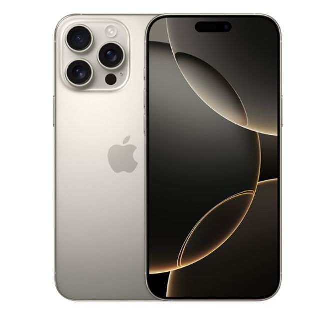 iPhone 16 Pro Max - 512 Go - 8Go RAM - 6,9" - Apple A18 Pro - 2 SIM physique - 48MP+12MP +48MP /12MP - 4685mAh - Garantie 12 mois