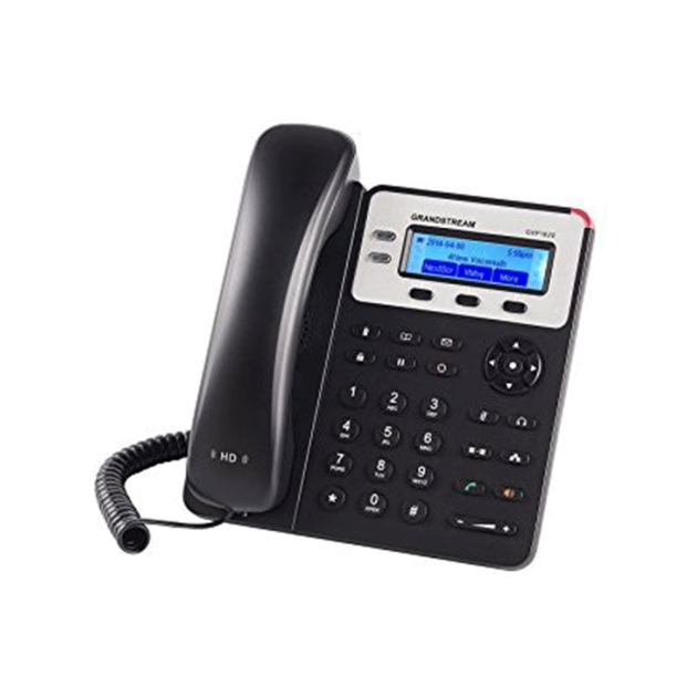 Poste IP Grandstream GXP1625 - PoE intégré - Noir