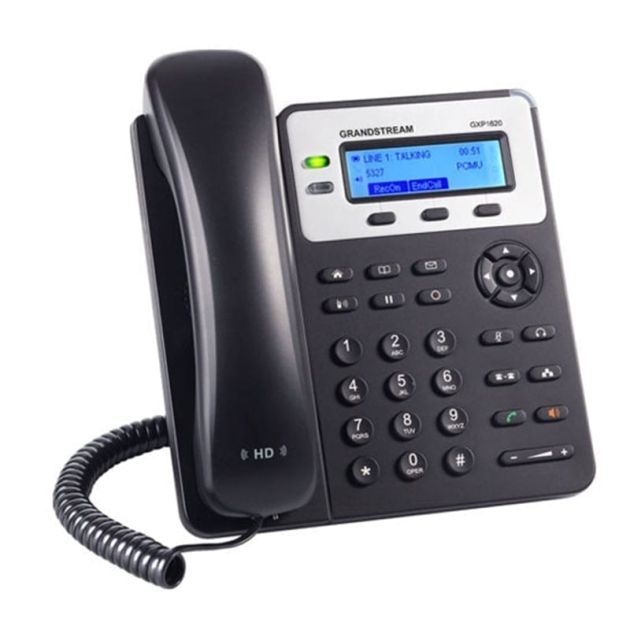 Poste IP Grandstream GXP1620 - Noir