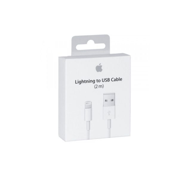 Câble de recharge Iphone XS - 2m - Blanc
