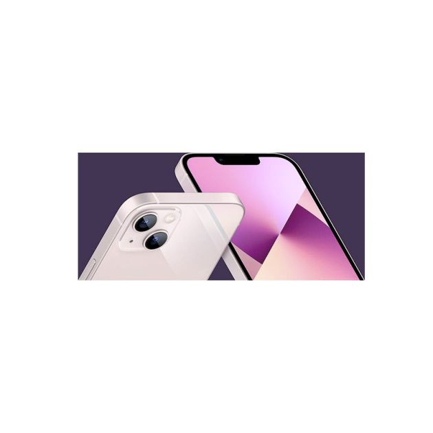 Iphone 13  seconde main - 6.1'' - Dual nano Sim - 4Go/128GB - 12MP/12MP - 3240mAh - 03 mois de garantie