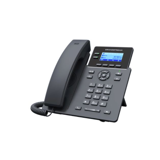 Téléphone IP Grandstream GRP2602P - 2 lignes - 4 Comptes SIP - PoE - 7 mois