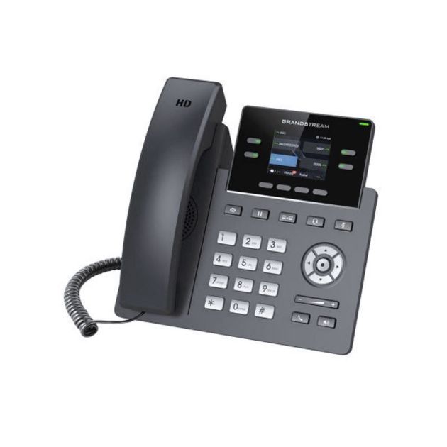 Téléphone IP Grandstream GRP2612W - 2 Comptes SIP - 7 mois