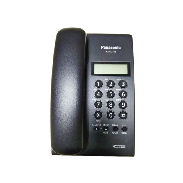 Téléphone panasonic KX - T7703SX - Noir