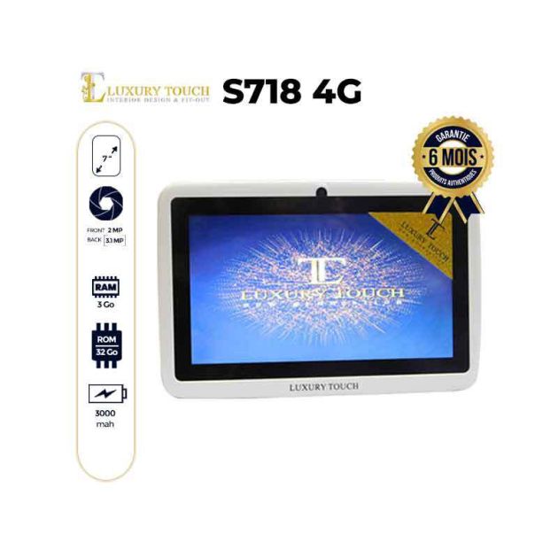 TABLETTES POUR ENFANTS LUXURY TOUCH S718 4G